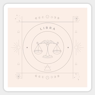 LIBRA Sticker